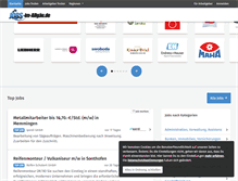 Tablet Screenshot of jobs-im-allgaeu.de